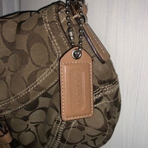 Coach Soho Signature Flap Shoulder Bag
